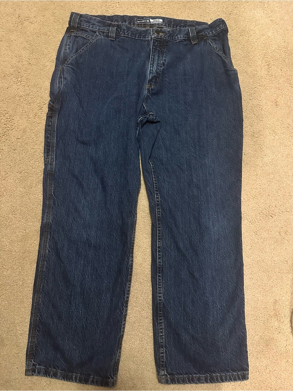 Carhartt Loose Fit Utility Carpenter Jeans 38x30